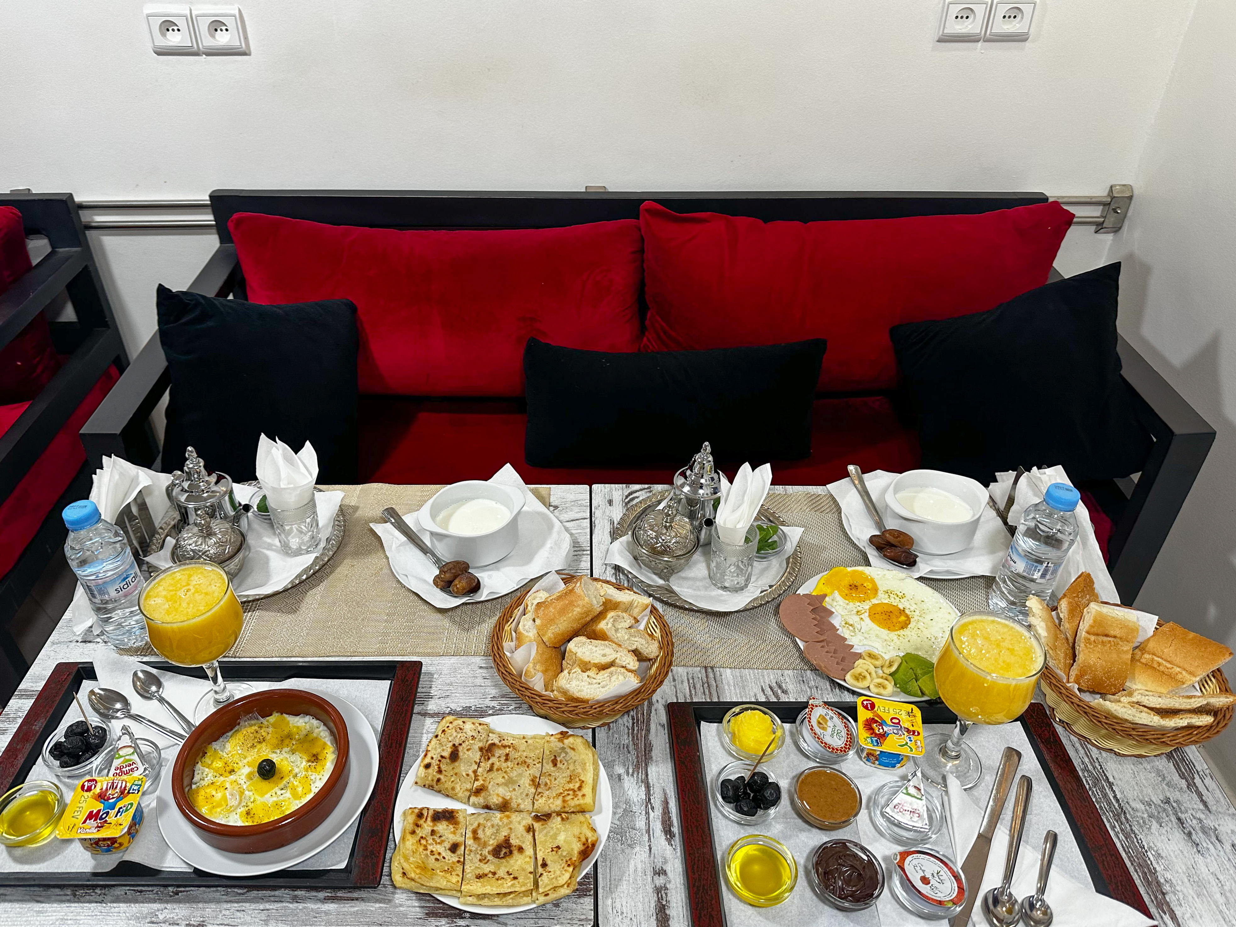 Moroccan Breakfast Spread